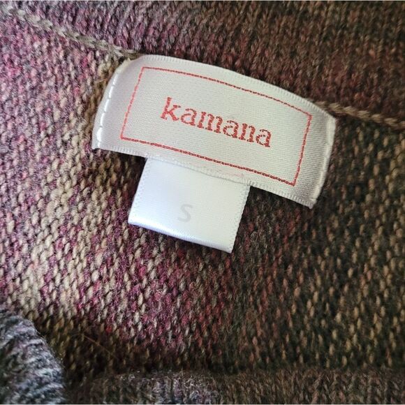 Kamana Cowl Sweater Poncho Size Medium - Picture 3 of 7